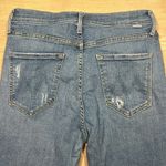 MOTHER High Waisted Rider Ankle in Kiss and Make Up Again Sz 28 Blue Photo 12