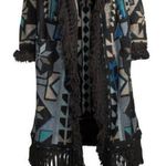 Johnny Was Celaris fringe hooded duster jacket NWT Photo 4