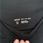 Aerie  g-court black leggings size L short Photo 2