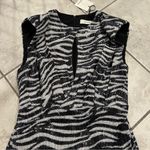 NEW MISHA Susanita Printed Sequin Dress SIZE 10 Black Photo 3