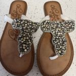 Naughty Monkey  Women’s Rhinestone Sandals Size 8 Photo 0