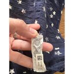 Aerie  Navy Floral Midi Dress with Adjustable Straps Photo 2