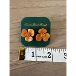 J Crew Acetate floral stud earrings Photo 2