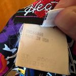 Tropical Flowers Pop Art to Wear Bold Hearts Blazer Jacket Vintage Size 11 12 Photo 12