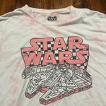 Star Wars XL Pink Tie Dye Millenium Falcon t shirt Photo 1