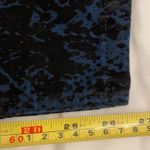 Free People Burnout Velvet Jeans Womens 27 Blue Black Winter Skinny Photo 11