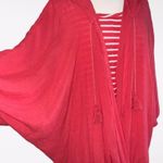 New York & Co 2Pc Lightweight Oversized Hoodie & Sleeveless Striped Tank Top XL Photo 2