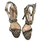 Manolo Blahnik  Leopard Print High Heel Sandal Photo 2