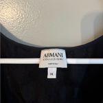 Armani Collezioni  Black Velvet Burnout Tank Top Size 14 Made In Italy Photo 3