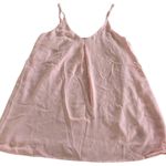Tobi Dress Womens Medium Pink V Neck Shift Slip Line Stretch Mini Photo 0