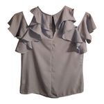 Belle & Sky Light Blue Blouse XS Photo 2