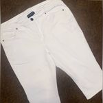 Lane Bryant White Denim Capri - size 18 Photo 4