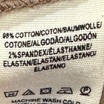 Free People Women's  Brown Corduroy Mini Skirt Zip Back‎ Size 8 Photo 6