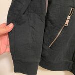 Everlane Womens Black Full Zip Jacket Size S Small Bust 34” Zipper Photo 3