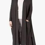 UGG  Eleanor Women’s M/L Black Open Front Long Sleeve Maxi Cardigan Photo 0