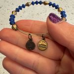 ALEX AND ANI  Beaded Blue and Gold Bracelet Photo 4