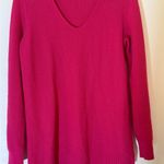 Gap Fuchsia V-Neck Knit Sweater Photo 6