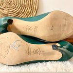 Butter Parker Patent Leather with Suede Heels in Peacock Teal Size 9 Green Photo 10