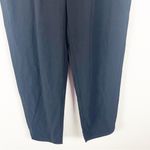 Madewell  Black High Rise Drawstring Waist Track Trousers Pants, Size Medium Photo 4