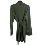 Showpo  Hayami Mini Wrap Dress Green Size 16 Photo 1