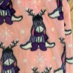 Disney Christmas Pajama Pants  Eyore Fleece Pink Womens Small Photo 3
