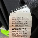 SheIn  Curve Black Pleated Midi‎ Dress Ruched V-Neck Short Sleeve Plus Size 1XL Photo 2