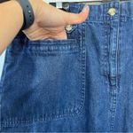 White Stag Y2K Womens Vintage 14 petite 90s Maxi Blue Jean denim Skirt By  FLAWED Photo 2