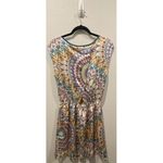 ABS Allen Schwartz ALLEN B. Tribal Multicolor Mini Dress  Photo 2