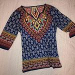 Pink Owl Colorful Patterned Top Photo 0