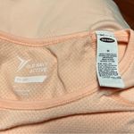 Old Navy Women’s Go-Dry Active Light Orange Fitted Run T-Shirt - Size M - VGUC Photo 4