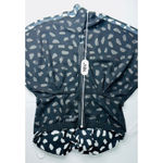 Lulus 1BR95016L Inez Tie-Front Black Polka Dot Romper LARGE Flurty Summer NWOT Photo 6