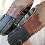 Osborn Handmade Cotton Ikat Print Oxford Sneakers Black (size 9) guatemalan Photo 8