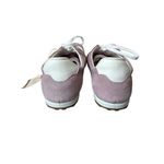 Mila Paoli Made In Italy Genuine Leather Upper Dusty Pink Sneakers Size 7.5 Photo 4