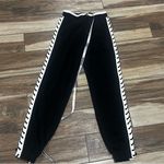 Mistress Rocks  black side tie fleece jogger sweatpants Photo 1