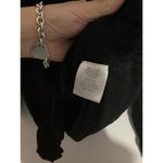 Joseph A  Black Rayon Blend Knit Open Cardigan Photo 3