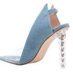 Privileged Dark denim heels Photo 0