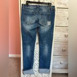 CAbi  slim boyfriend patchwork jeans #5308 relaxed slim fit versatile size 2 reg. Photo 4