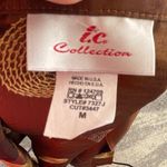 Vintage I.C. Collection Dress‎ Jacket Brown Size M Photo 5