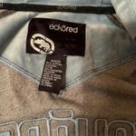 Ecko Red Vintage Y2K velour hoodie dress Size Medium Gray Photo 3