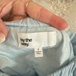 by the way. NWOT Light Blue Amani Crop Top Photo 3
