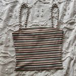 H&M STRIPED XXS TIGHT CROPPED TOP Photo 0
