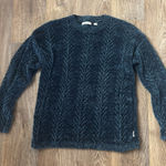 Orvis Women’s Chenille Pullover Sweater Teal Blue Crew Neck — Medium Photo 0