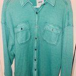 Aerie Waffle Knit Button Up Photo 0
