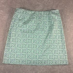 Vineyard Vines Skirt Nautical Life Preserver Rings Mint Green size 6 Lined Photo 0