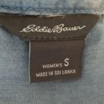 Eddie Bauer DENIM CHAMBRAY TENCEL LYOCELL BLOUSE S Photo 11