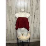 Heart & Hips Red flare blouse Photo 2