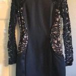 Black Lace/sequin Dress (NYE) Size 10 Photo 0