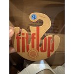 FitFlop  Women's Lulu Leather Toe-Post Thong Sandals White Size 11‎ Resort Photo 7