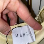 New Mable Butter Yellow spaghetti strap Bubble Mini Dress
party dress vacation Photo 7