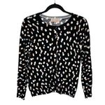 Philosophy  Sweater Size XS Women's Polka Dot Long Sleeve Button Up Lightweight Photo 0